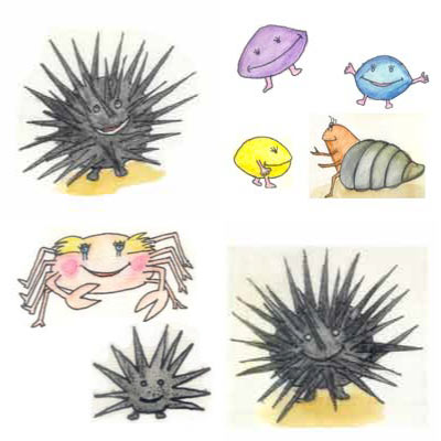 K-Design - GrafiKunst: Illustrationen Kinderbuchillustrationen Meerestiere